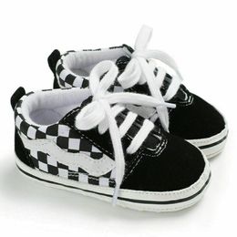 0-18M Bebek Ayakkabıları Bebek Çocuk Yaz Kanvas Sneakers Erkek Bebek Kız Yumuşak Taban Beşik Ayakkabı 3E18
