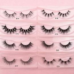 Real mink lash lashes eyelashes false eyelash High grade 5D fake lash 20mm thick European and American multi-layer exaggerated three-dimensional hand made