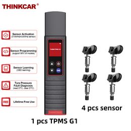 -Thinkcar Thinktpms S1 Automotive-Werkzeuge Sensorprogrammierer Auto TPMS-Reifenanalyse Auto-Sicherheits-Alarm-Reifendrucksensoren für alle Autos geeignet