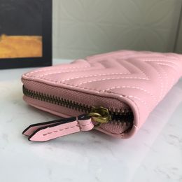 2021WomenPurses Women's Wallets Zipper Bag Female Wallet Purse Fashion Card Holder Pocket Long Women Tote Bags With Box DustB203Y