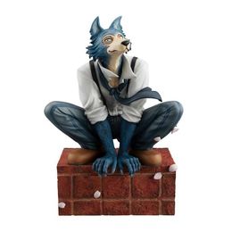 17cm Anime BEASTARS Legosi Legacy MegaHouse PVC Action figure Toy Statue adult Collectible Figurines Model Dolls Children Gifts Q0722