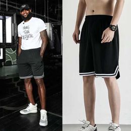 2021 Hot New Sports Running Fitness Loose Training Basketball Shorts Men's Casual James Lrving Trend Loose Summer Big Pants 3XL X0601