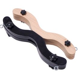 NXY Cockrings 2021 Humbler CBT Cock&Ball Torture BDSM Stretcher Scrotal Fixture Smasher Crusher Sex Game Wood Delay Ejacutiom Male 1124