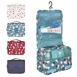 Waterproof High Quality Women Men Hanging Cosmetic Bags Large Travel Beauty Bag Personal Hygiene Organiser & Cases