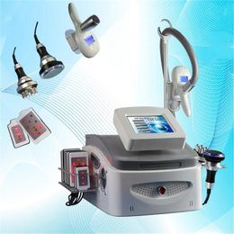 4 in 1 Lipo Cavitation Radio Frequency Cryolipolisis Slimming Machine Cryotherapy Fat Freezing Beauty Device