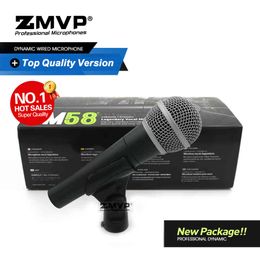 New Package!! Top Quality SM58LC Professional Dynamic Wired Microphone with Real Transformer Performance Live Vocals Karaoke
