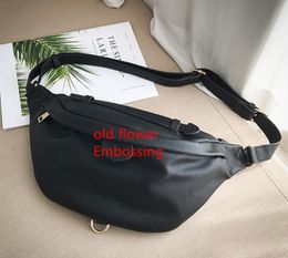 Original Monograms Designer Luxury Handbags Purses BUMBAG Chest Bag Brand Flower Cross Body Waist Bags Genuine Lady Leather Shoulder Embossi