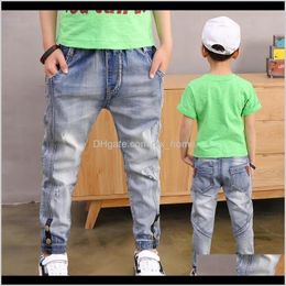 Pants Baby Clothing Baby, Kids & Maternity Drop Delivery 2021 Boy Loose Solid Casual Spring Autumn Boys Childrens Fashion Jeans For Age 3 4 5