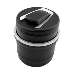 Universal Auto Car LED Light Portable Ash Tray Ashtray Cigarette Smokeless Cup Holder Interior Accessories