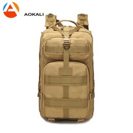 Sport Outdoor Mountaineering Travel Backpack Camping Camouflage Bag Tactical Backpack 45L Large 3P Backpack Military Bag Hunting Q0721