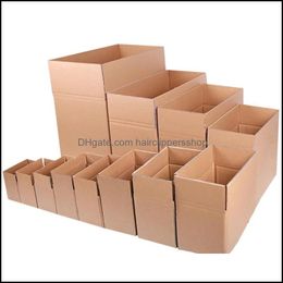 E Corrugated Paper Box Aircraft Solid Carton Gift Packing Hard Package 10pcs/Lot 