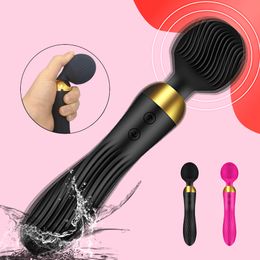18 Speeds Powerful AV Vibrator Magic Wand G-Spot Massager sexy machine Dildo Goods Toys For Women Adults Clitoris Stimulator