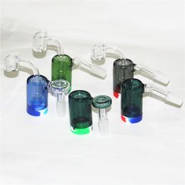 smoking accessories 14mm Ash Catchers 45 90 degree Ash Catcher Glass Bong Ashcatcher Water Pipes small bongs dab oil rig ashcatchers