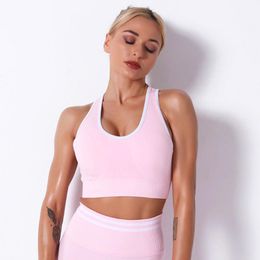 Yoga Outfit Bralette Sports Bras Women Push Up Active Bra Crop Top Tank Gym Clothing Jogging Fitness Sportswear Underwear Sexy