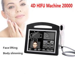 Professional 3D 4D HIFU Machine 20000 Shots High Intensity Focused Ultrasound Face Lift Wrinkle Removal skin tightening Body slimming Beauty