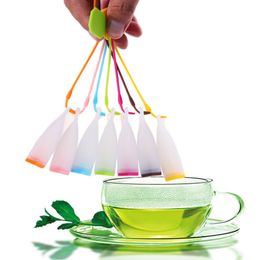 Bag Tea Strainer Bags Creative Cute Food Grade Colador De Té Silicone Loose-Leaf Tea Tools Infuser Filter Diffuser Fun Cartoon