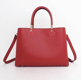 High-quality handbag purse outdoor leisure womens totes bags ring decoration European and American retro solid color large-capacity leather lady bag