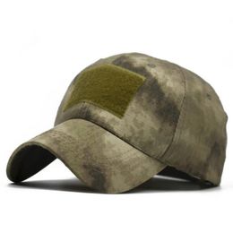 Outdoor Tactical Camouflage Military Fan Baseball Cap Simple Sunshade Adjustable Snapback Hat Hunting Hats