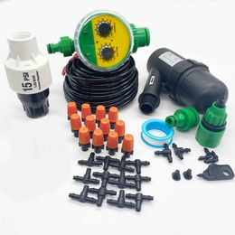 10M Smart Garden Watering System Plant Watering System Misting Drip Irrigation System Cooling Self Watering 4/7mm 210610