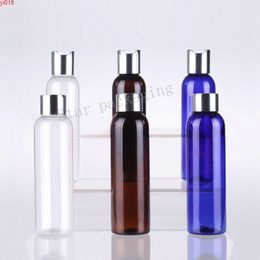 50pcs 150ml plastic shampoo bottles with press cap 150cc empty cosmetic packaging lotion container essential oil bottlehigh qty