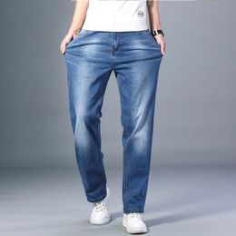 Men's Jeans Thin Straight Loose In 6 Colours Available For Summer 2021 Classic Style Advanced Stretch Pants Brand
