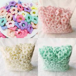 Other 500 Gramme 550pieces 20mm Diy Acrylic Candy Flower Shape Loose Beads.necklace,beaded For Jewellery Making Accessories 2022 Wholesale