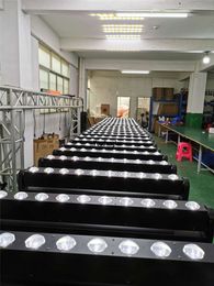 4pcs LED Sweeper Bar moving beam light 10x40w 4in1 Rgbw Led Bar Wall Washer Light