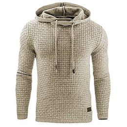 Hoodies Men Brand Male Plaid Hooded Sweatshirt Mens Hoodie Tracksuit Sweat Coat Casual Sportswear M-4XL Drop 211103