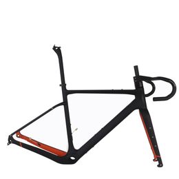 Seraph All inner cable disc BB386 gravel frame GR044 super light Carbon Fibre T1000 Bicycle factory deirect sale