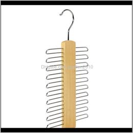 Racks Nocm Top Quality Store 20 Bar Tie Hanger - Scarfs Closet Wooden Holder Organiser & Belt Rack Organiser Hangers S3Nex 5Uyzo