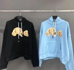 New sale fashion hoodie Broken Bear sweatshirt Teddy Bear Trendy Terry Explosion Sweater style Men and Women Size S-XL 06