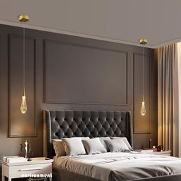 Pendant Lamps Modern Crystal LED Lights Ligthing For Living Room Lamp Loft Cafe Indoor Decor Villa Bedroom Furniture