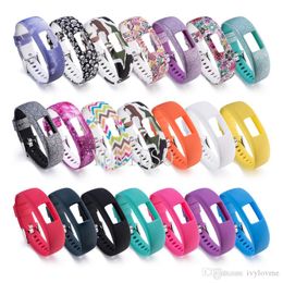 Silicone pattern Wrist band for Garmin Vivofit 4 Strap Activity Fitness Tracker Replacement Watchbands For Garmin Vivofit4 Wristband