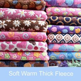 Manta de tela Flannel suave con doble cara 160 cm * 45cm Fleece Baby Warm Baby Hoja de cama Paño Sofá Sofá Tabla Fabricación