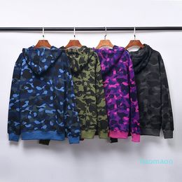 Designer- Mens Fashion Stylist Cartoon Printing Hoodies Jacket Womens High Quality Casual Sweatshirts 4 Colours Size M-2XL