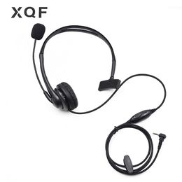 Xqf 2.5mm 1 pin earpiece ptt boom motor microphone talkabout cb radio tlkr t80 t60 walkie talkie t6500 t5720 accessories