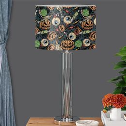 Lamp Covers & Shades Funny Halloween Pumpkin Witch Print 2021 Stylish Spider Shade For Bedroom Bedside Festival Decorative Light Cover Gift