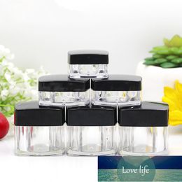 30PCS/50PCS Empty Clear Plastic Cream Jars 3g 5g 10g 20g Mini Makeup Sample Nail Art Eyeshadow Lip Balm Container Pots Packaging Factory price expert design Quality