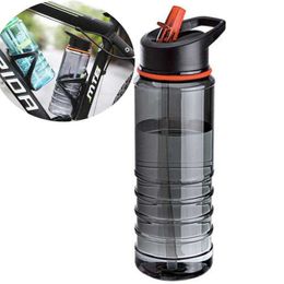 High Quality 750Ml Sport Water Bottle Outdoor Sports Gym Drinking Drinkware Bottles Cycling Bike Bottle Random Colour Y0915