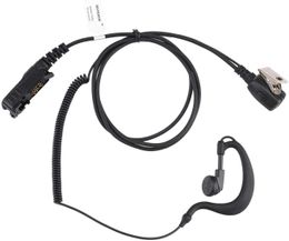XPR3500e Earpiece Headset G Shape with Mic Compatible with Motorola XPR3300 XPR3300e XPR3500 Walkie Talkie