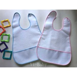 Baby waterproof bib Burp Cloths Cross stitch bib Baby bib Infant saliva towels 4PCS/Set 211117