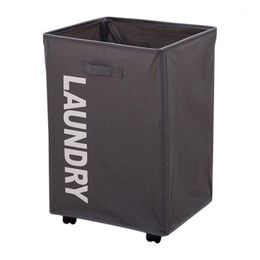 Aluminium Frame Laundry Basket Can Be Folded Dirty Clothes Household Large Capacity Storage Bags