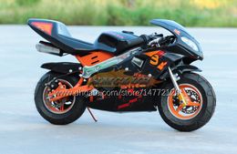 2021 Mini Motorcycle 2-Stroke Sports Small Locomotive Moto Bikes Bbirthday Gift Hand Start 49CC 50CC New 2 Stroke Gasoline Motobik286r
