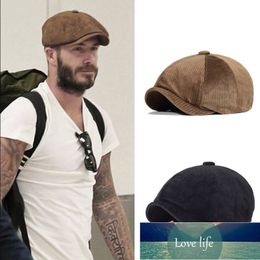 Unisex Autumn Winter Newsboy Caps Men and Women Warm Octagonal Hat for Male Detective Hats Retro Flat Caps Factory price expert design Quality Latest Style