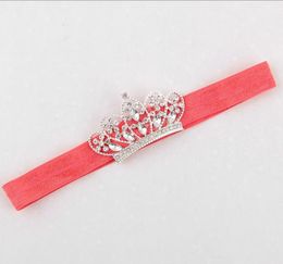 Lovely Baby Princess Crown Headband Baby Girl Hair Accessories Tiara Infant Elastic Hair Bands Newborn Shiny Head Wrap headband