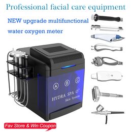 Water Oxygen Facial Machine Hydro Microdermabrasion Skin Care Rejuvenation Spa Wrinkle Removal BIO RF face lifting