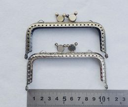 Bag Parts & Accessories 10pcs Animal Head 10.5cm Square Double Ear Metal Purse Frame Handle For Sewing Craft Tailor Sewer