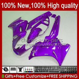 Body For KAWASAKI NINJA ZZR250 90 91 92 93 94 1995 1996 1997 1998 1999 Bodywork 54HC.118 purple metal ZZR 250 CC ZZR-250 1990 1991 1992 1993 1994 95 96 97 98 99 OEM Fairing