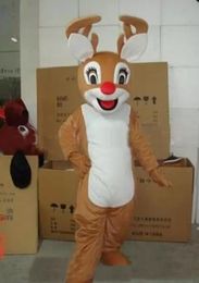 Festival Dress Reindeer Mascot Costumes Carnival Hallowen Gifts Unisex Adults Fancy Party Games Outfit Holiday Celebration Cartoon Character Outfits