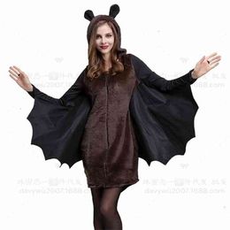 Woman Bat Costume Halloween 2022